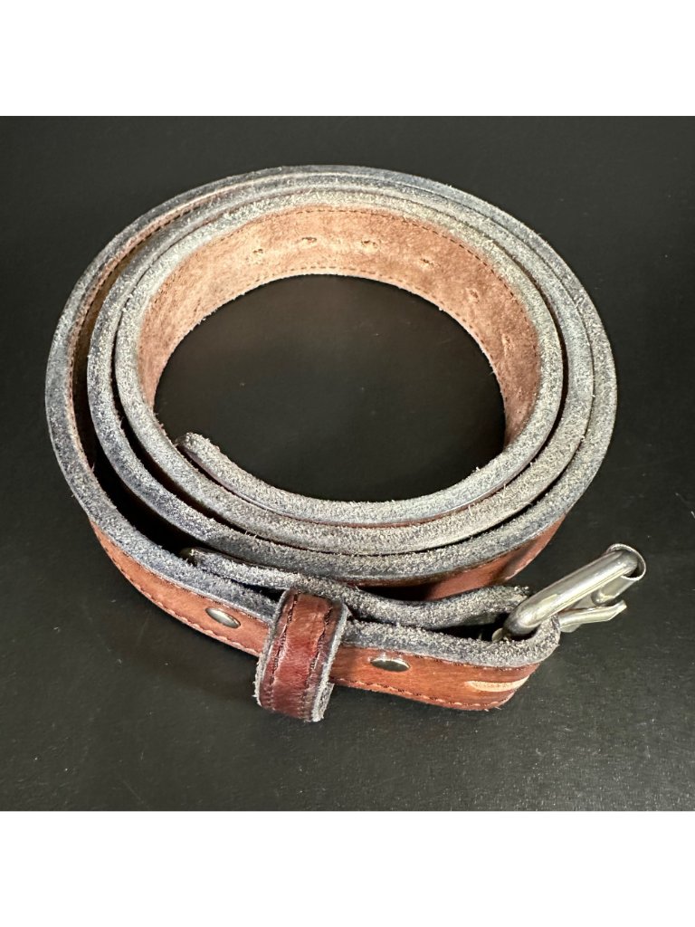 Hanks Belts The Gunner Belt Brown Leather Heavy Duty Ccw Mens 54 Made In Usa — image 2 of 7